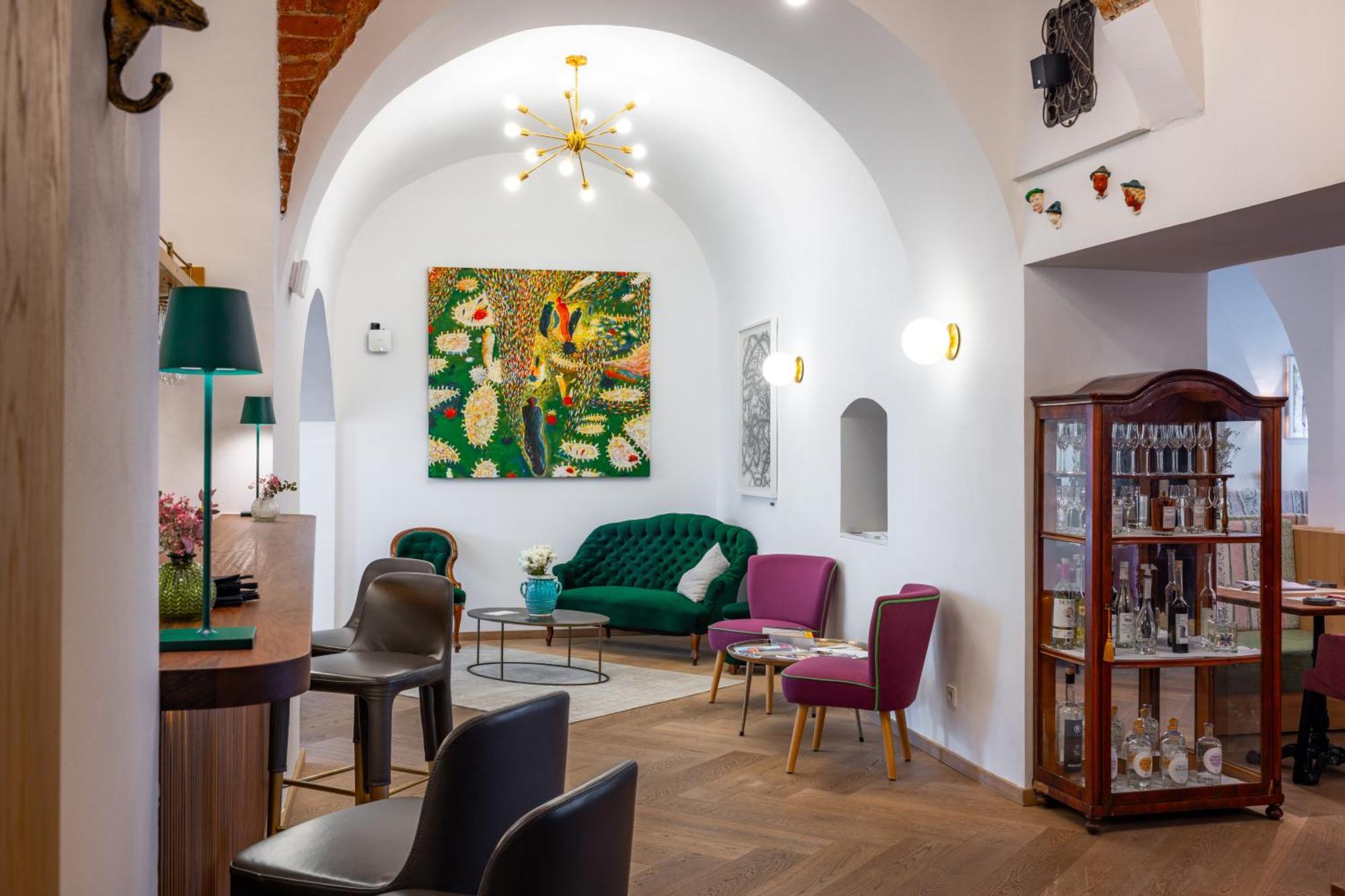 Boutiquehotel Zum Goldenen Hirschen Гмунден Екстер'єр фото